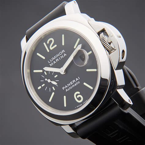 panerai luminor marina officine automatic|panerai luminor marina automatic pam104.